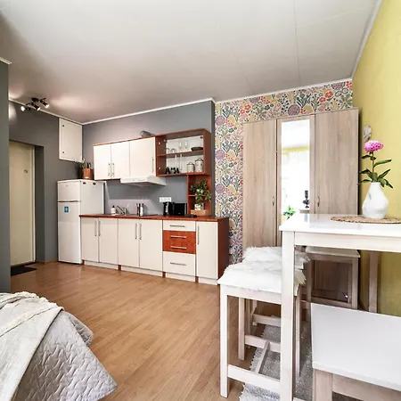 Peaceful With Desk & Free Parking Near Center Korter *